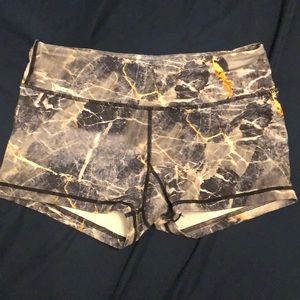 Savage Barbell Marble Shorts Sz M